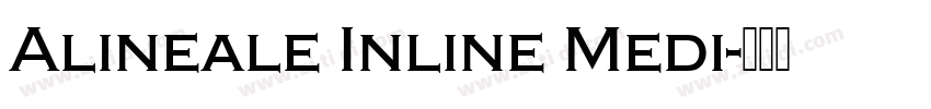 Alineale Inline Medi字体转换